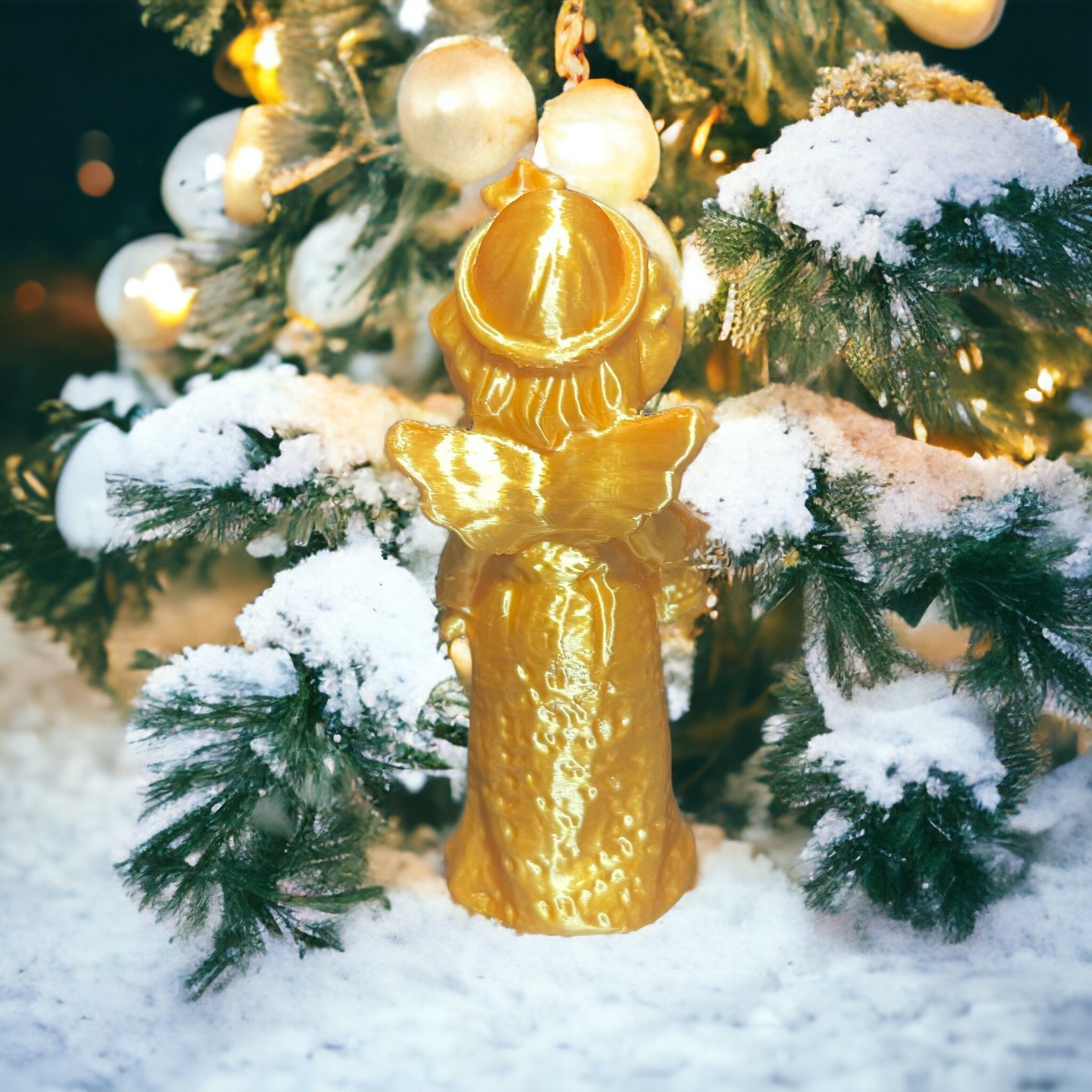 Christmas Angel  3D print model_1