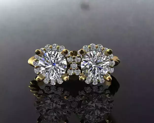 wedding solitaire diamond ring