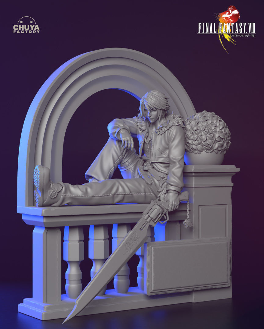 Squall Leonhart 3D print model_10