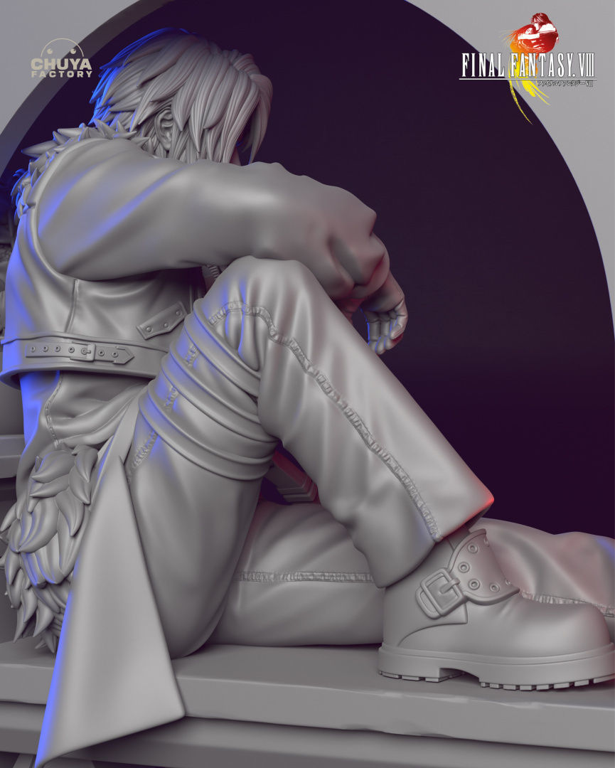 Squall Leonhart 3D print model_3