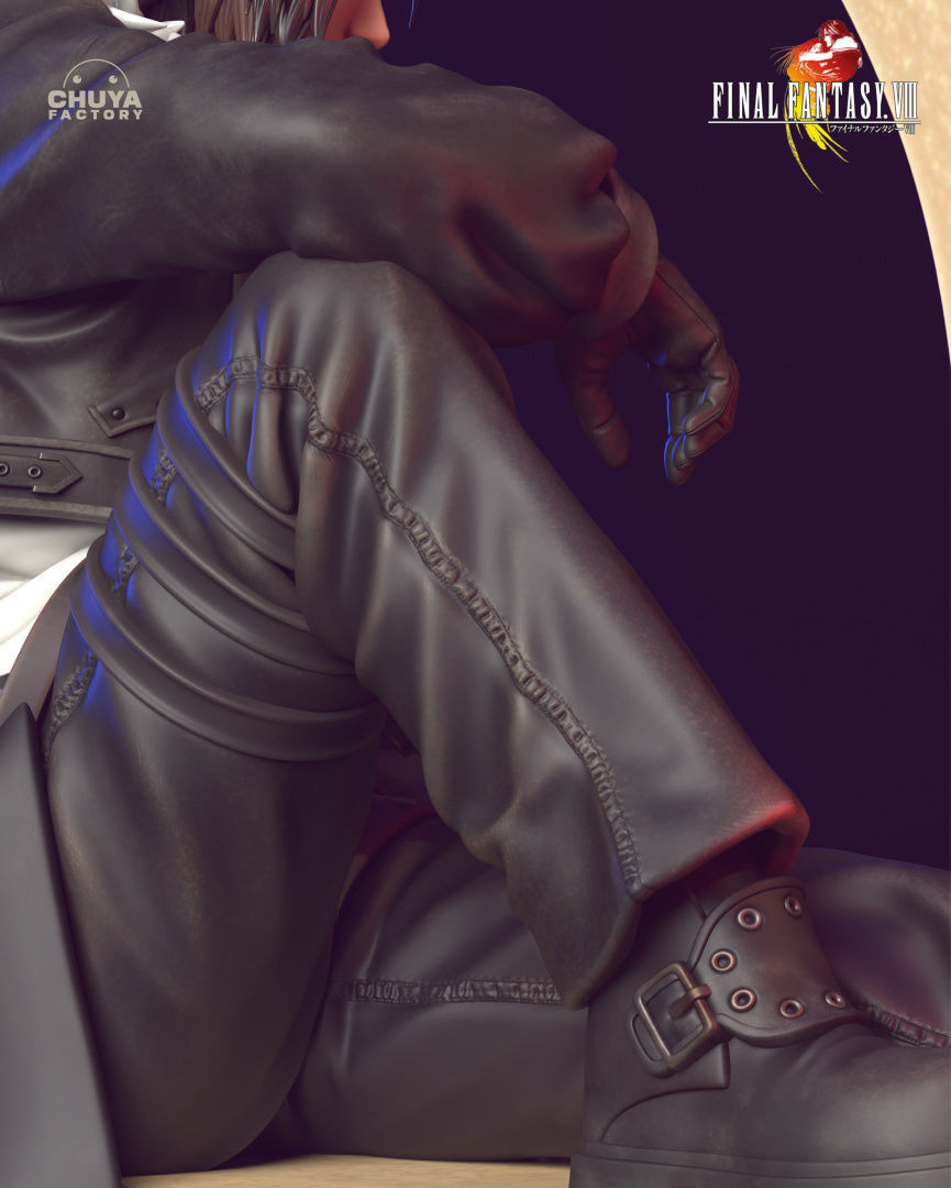 Squall Leonhart 3D print model_9