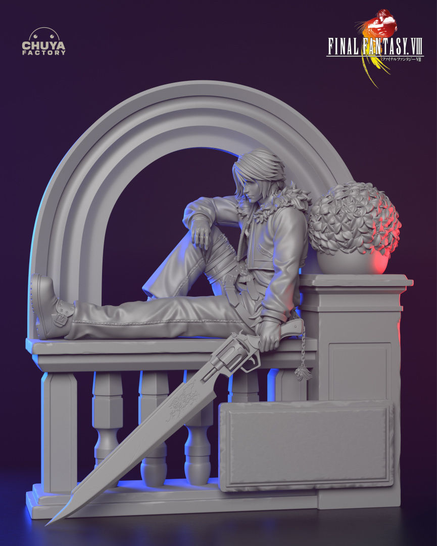 Squall Leonhart 3D print model_11