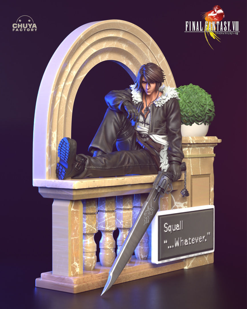 Squall Leonhart 3D print model_6