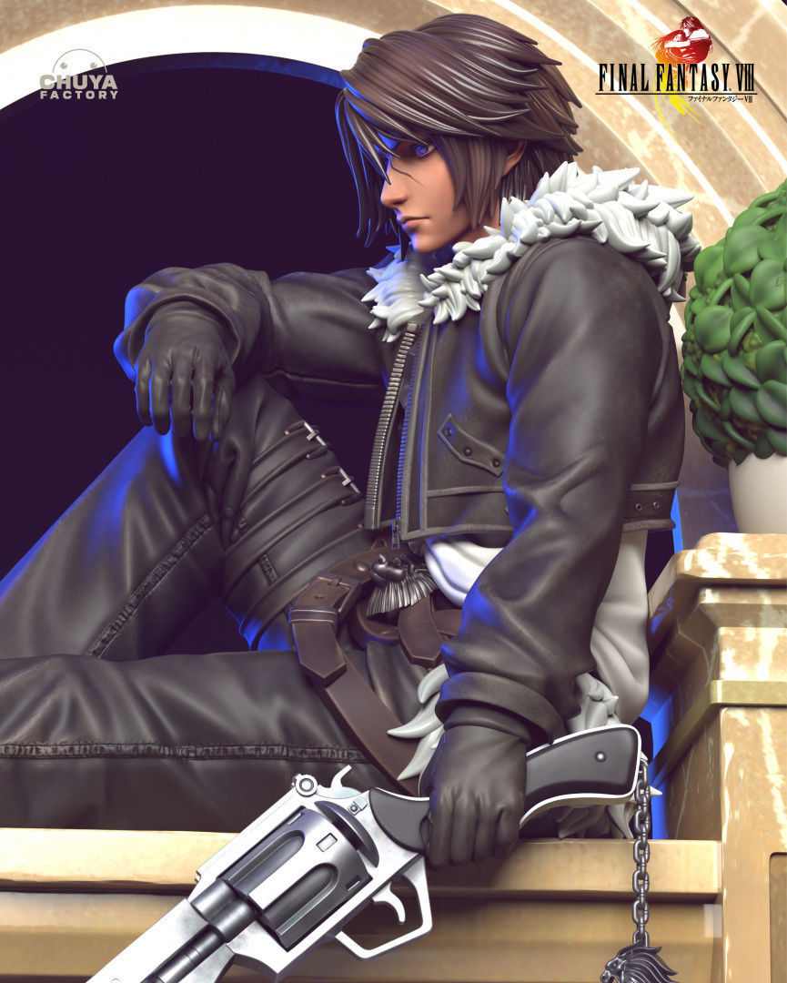 Squall Leonhart 3D print model_8