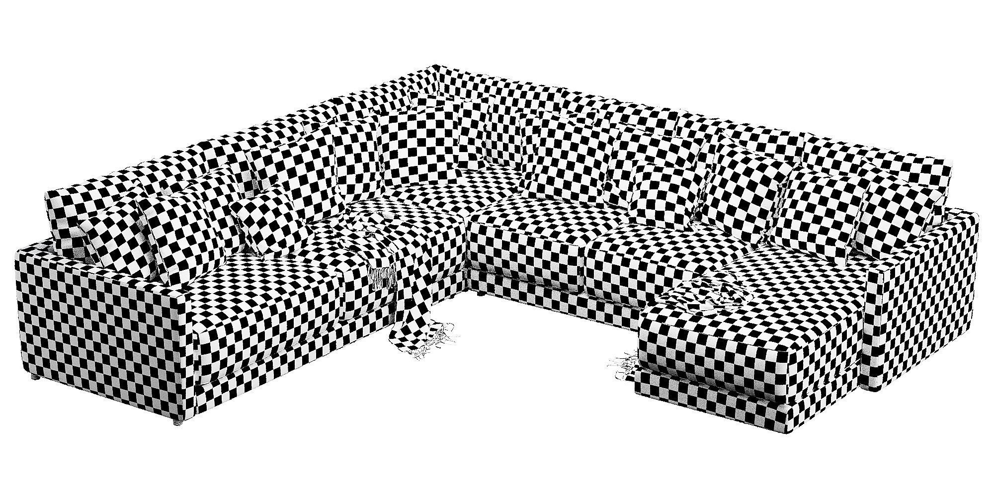 Crate and Barrel Gather sofa 3D model_15