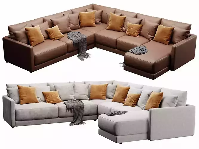 Crate and Barrel Gather sofa