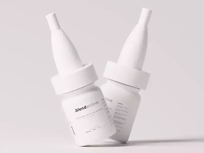 Spray Bottle 3D Model