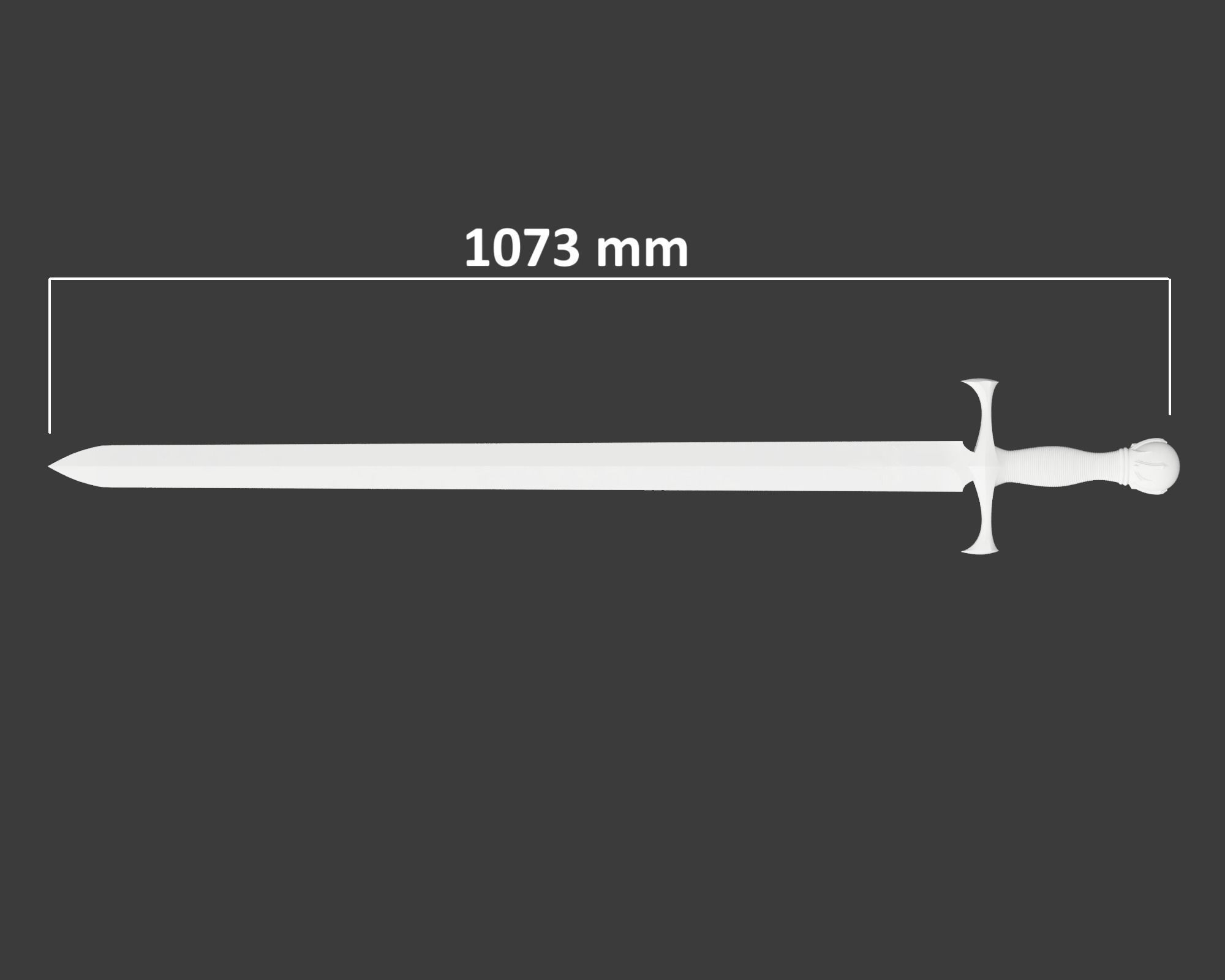 Zar-roc Sword - Inheritance Series - Eragon - Ithring 3D print model_3