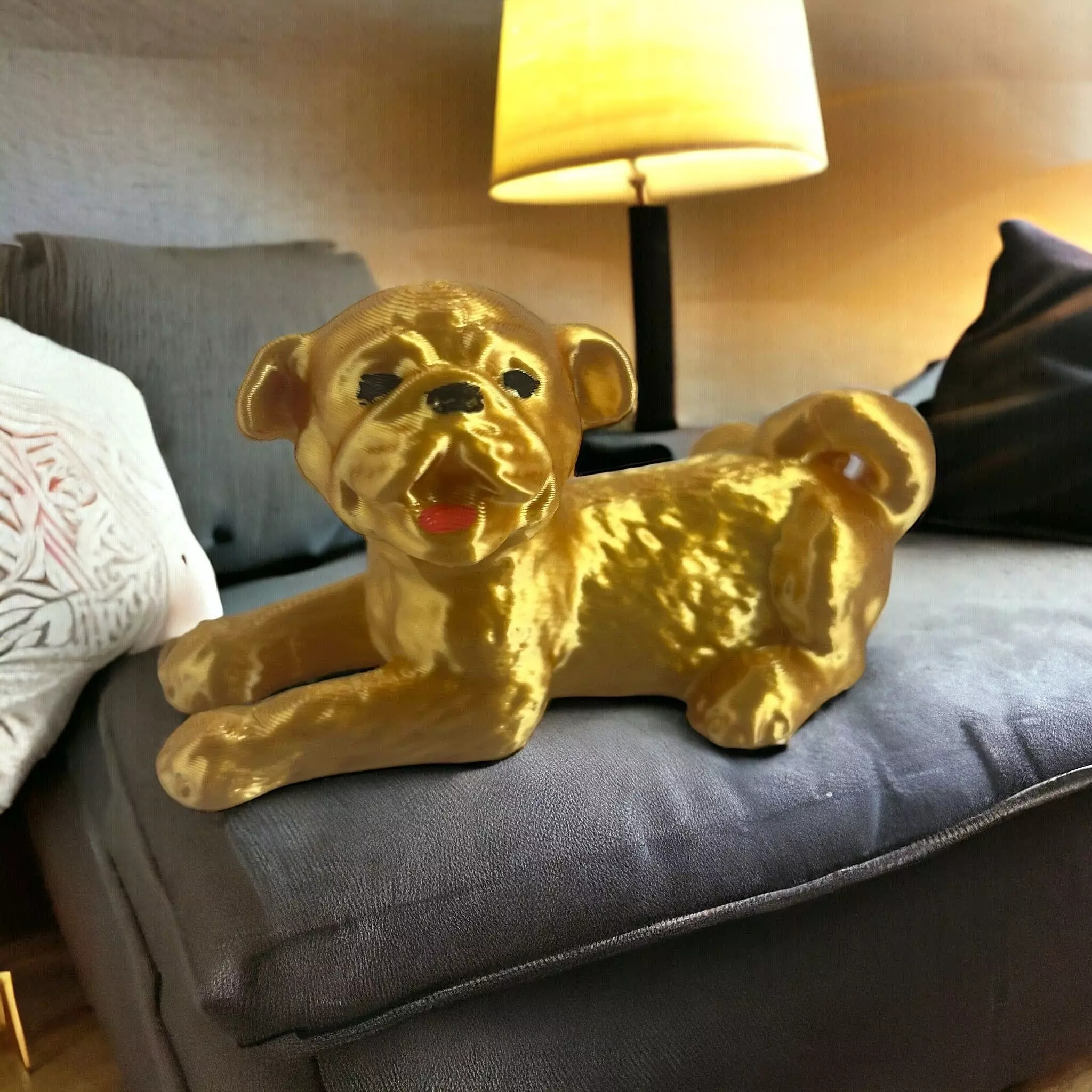 CARLIN PUPPY DOG 3D print model