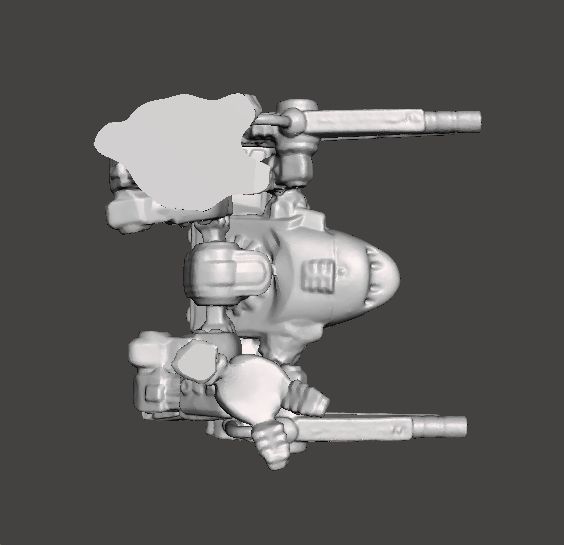 MADCAT MK IV MECH BATTLETECH MINIATURE MODEL FOR GAMES 3D print model_6