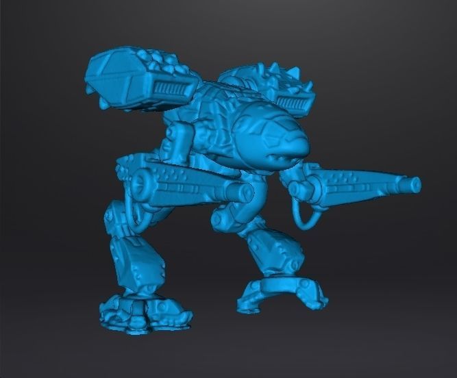 MADCAT MK IV MECH BATTLETECH MINIATURE MODEL FOR GAMES 3D print model_7