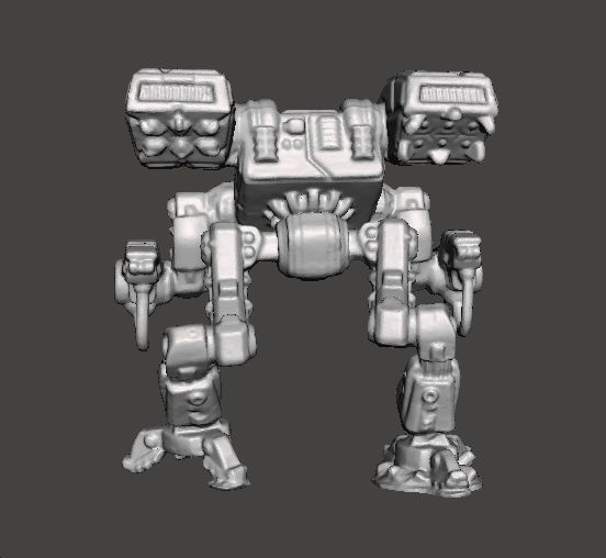 MADCAT MK IV MECH BATTLETECH MINIATURE MODEL FOR GAMES 3D print model_4