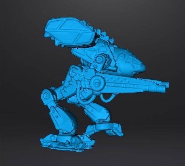 MADCAT MK IV MECH BATTLETECH MINIATURE MODEL FOR GAMES 3D print model_9