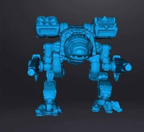 MADCAT MK IV MECH BATTLETECH MINIATURE MODEL FOR GAMES 3D print model_8