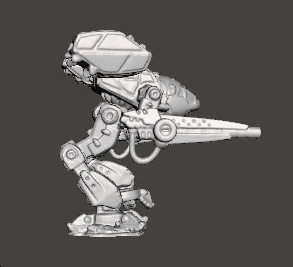 MADCAT MK IV MECH BATTLETECH MINIATURE MODEL FOR GAMES 3D print model_3