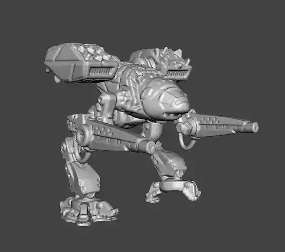 MADCAT MK IV MECH BATTLETECH MINIATURE MODEL FOR GAMES 3D print model