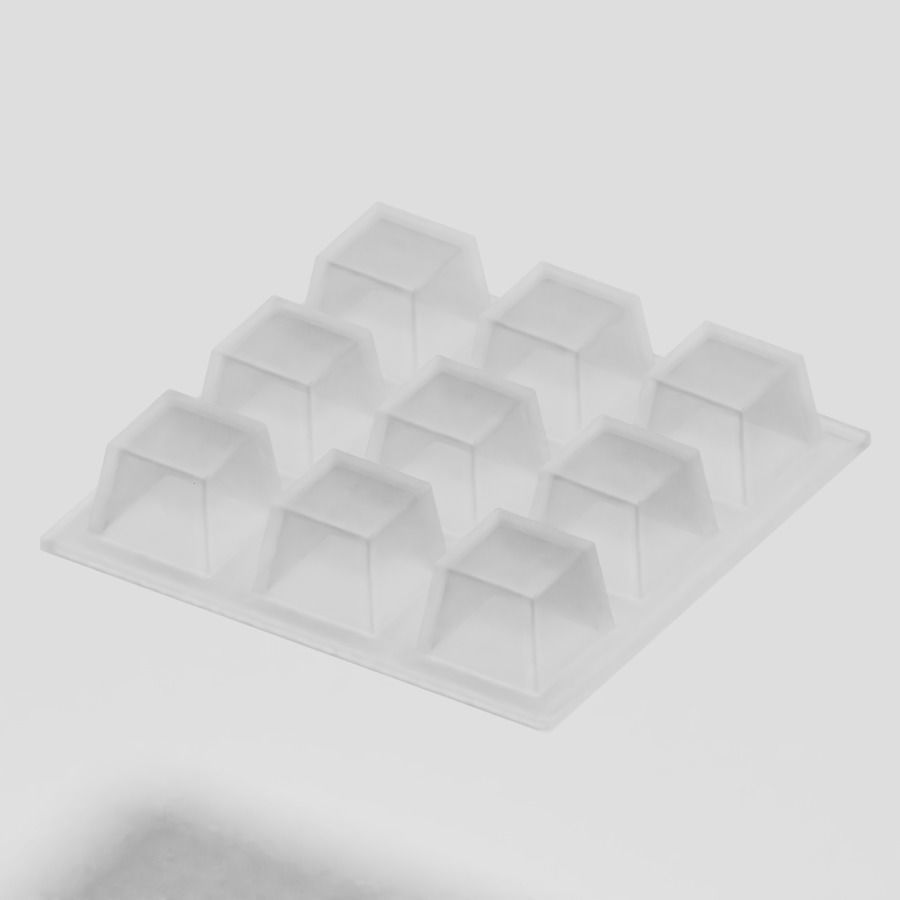 Crystal Ice Cube Tray 3D model_1