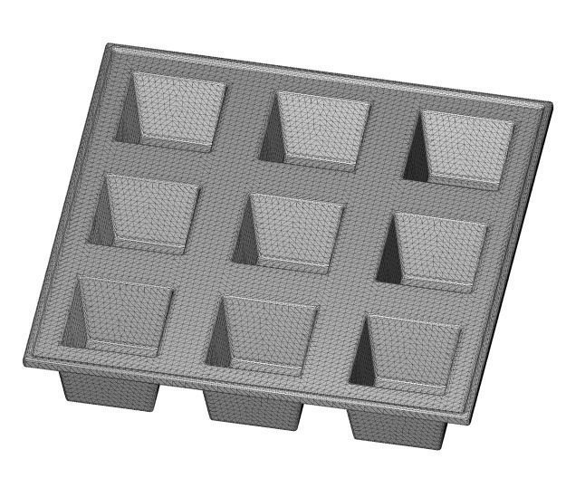 Crystal Ice Cube Tray 3D model_3