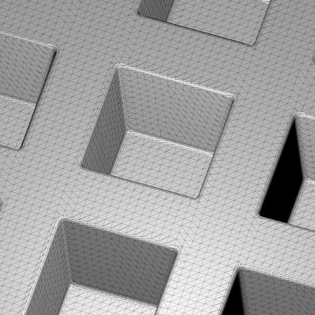 Crystal Ice Cube Tray 3D model_4