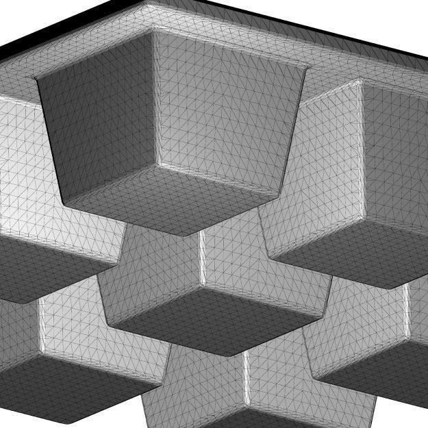 Crystal Ice Cube Tray 3D model_5