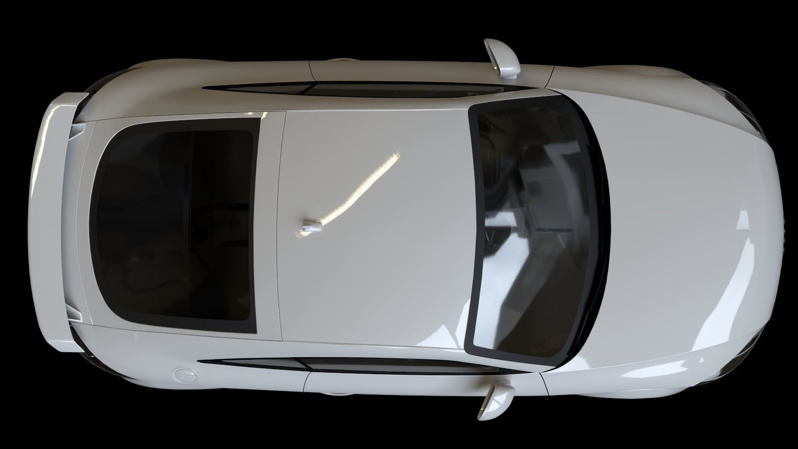 2010 Audi TT RS Coupe Low-poly 3D model_16