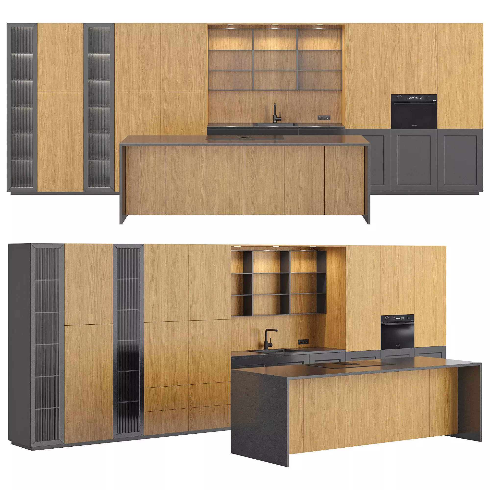 Kitchen 42 Free 3D model