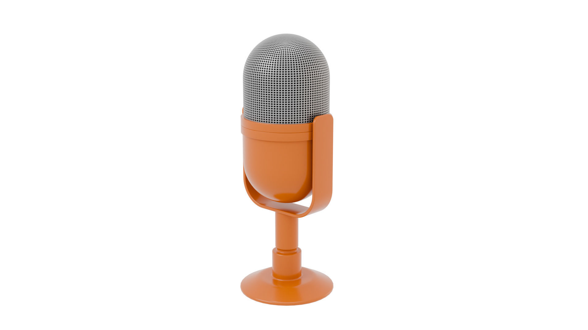 Microphone 3D model_2