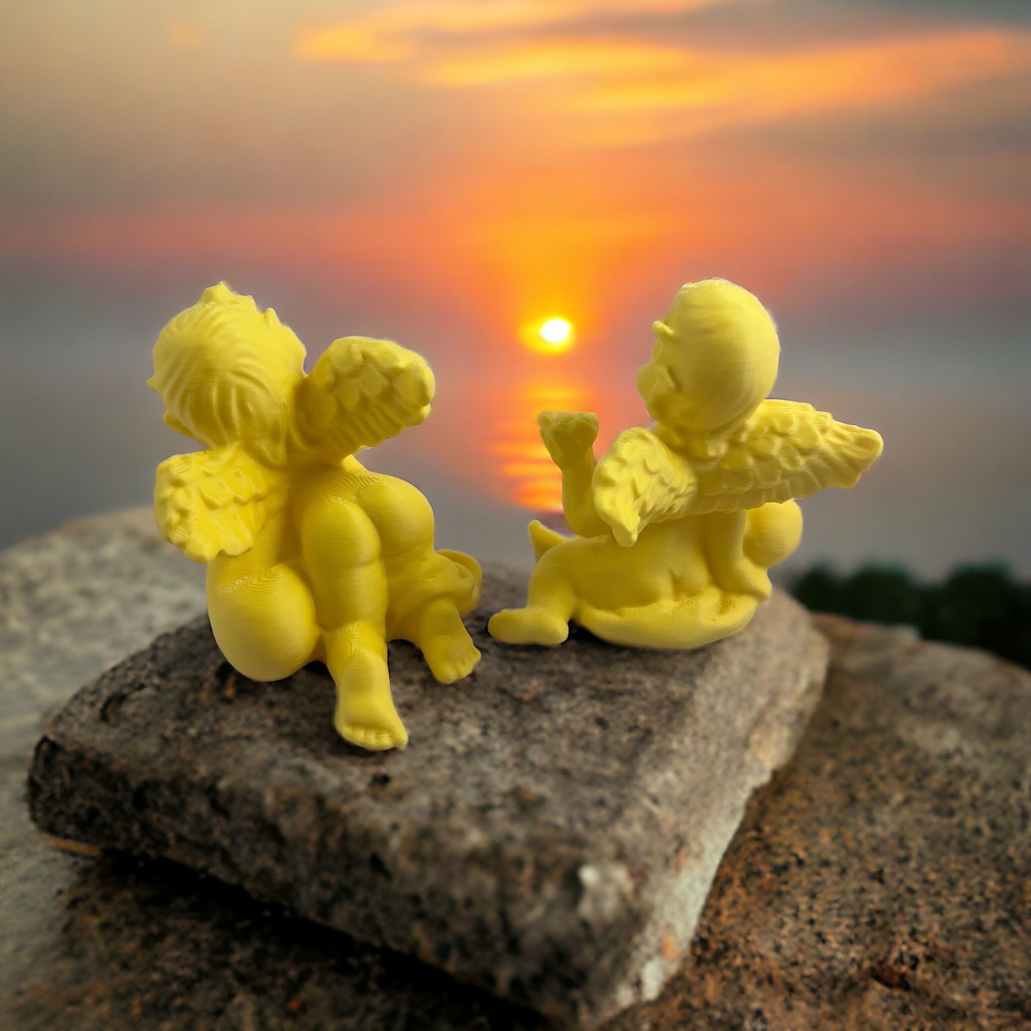 CHERUB ANGEL X2 3D print model_2