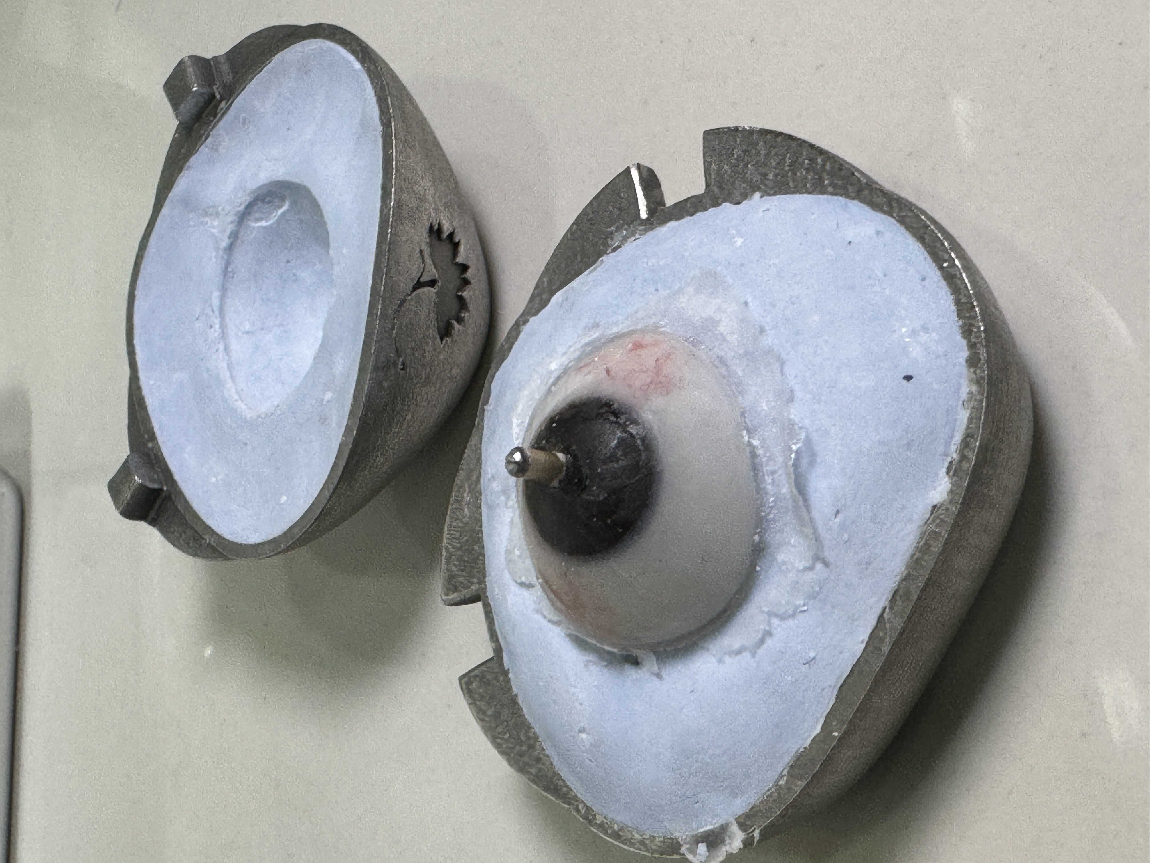 Small flask for ocular prosthesis Thin shell version 3D print model_7