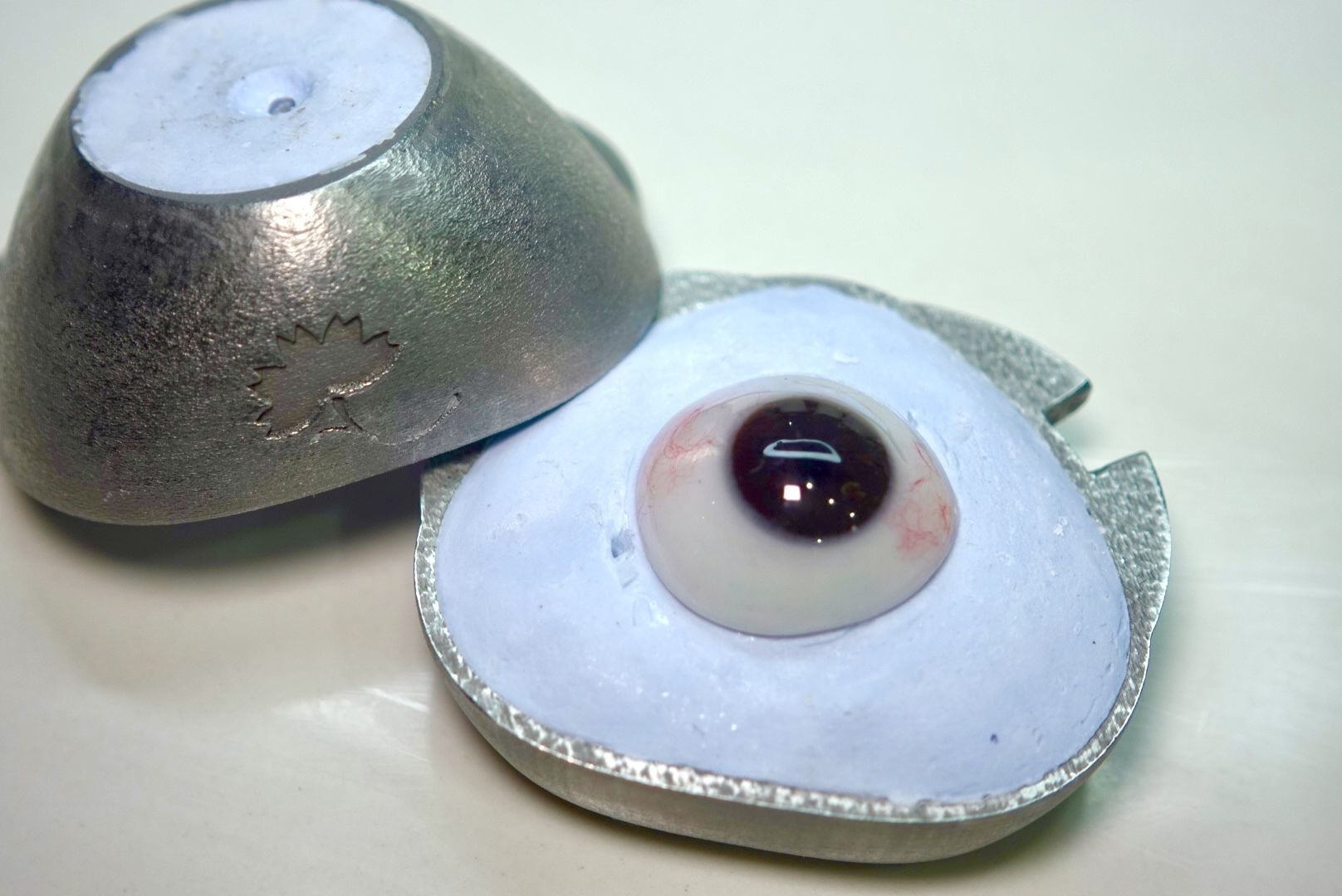 Small flask for ocular prosthesis Thin shell version 3D print model_6