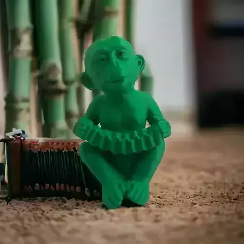 MONKEY PLAYING THE ACCORDION