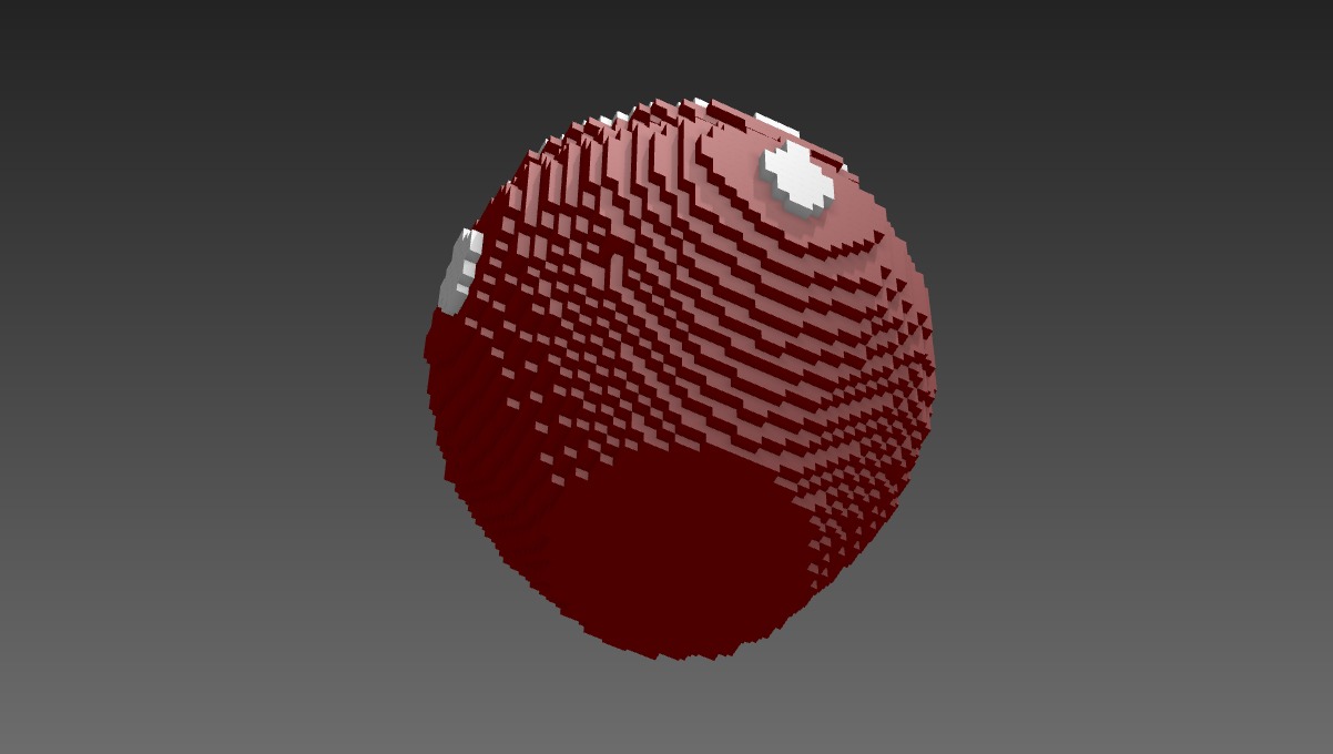 Voxel Pottery 3D model_4