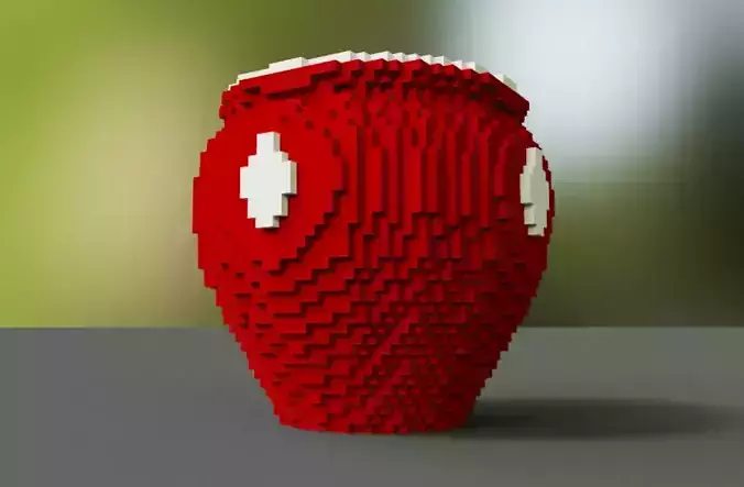 Voxel Pottery 3D model