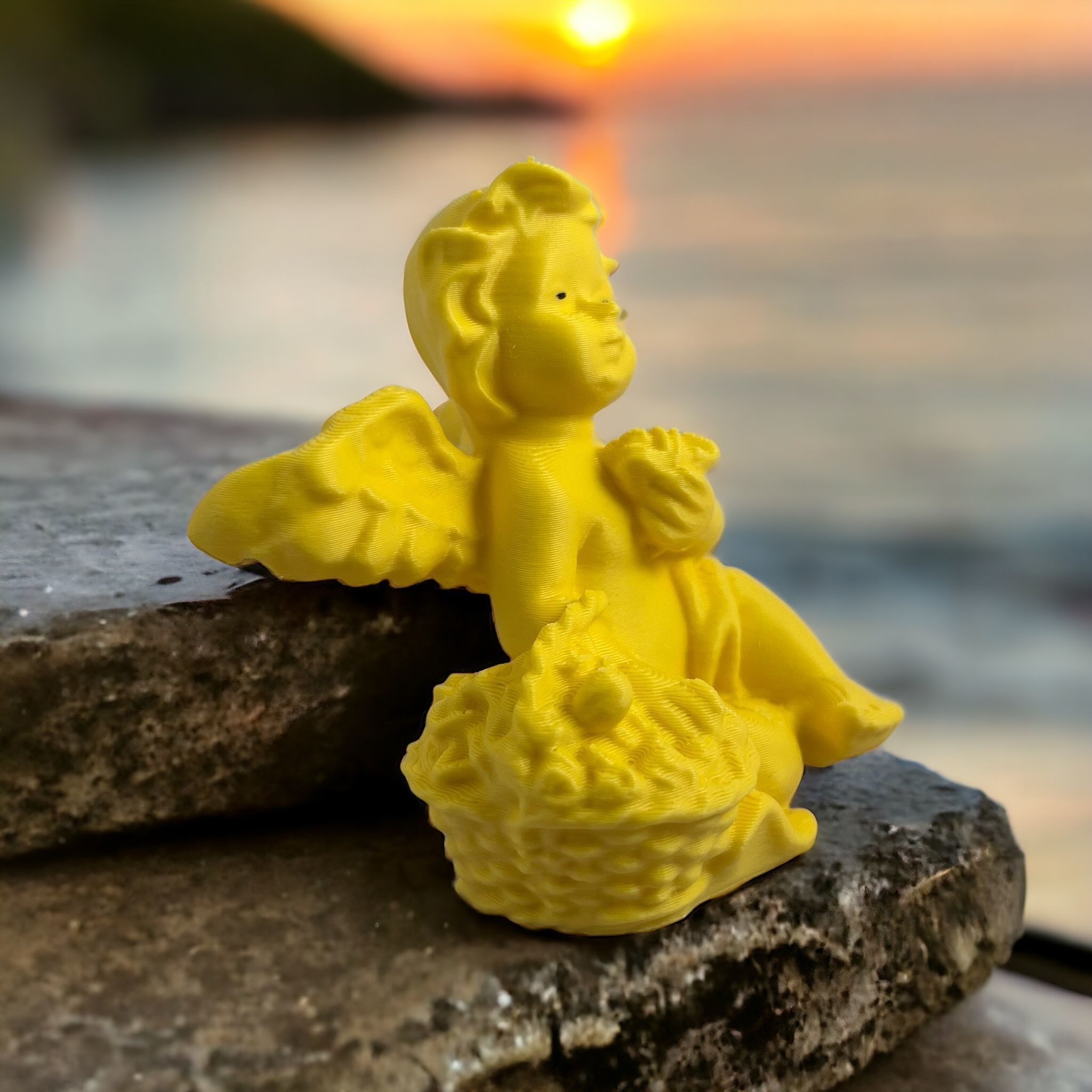 ANGEL BASKET 3D print model_1