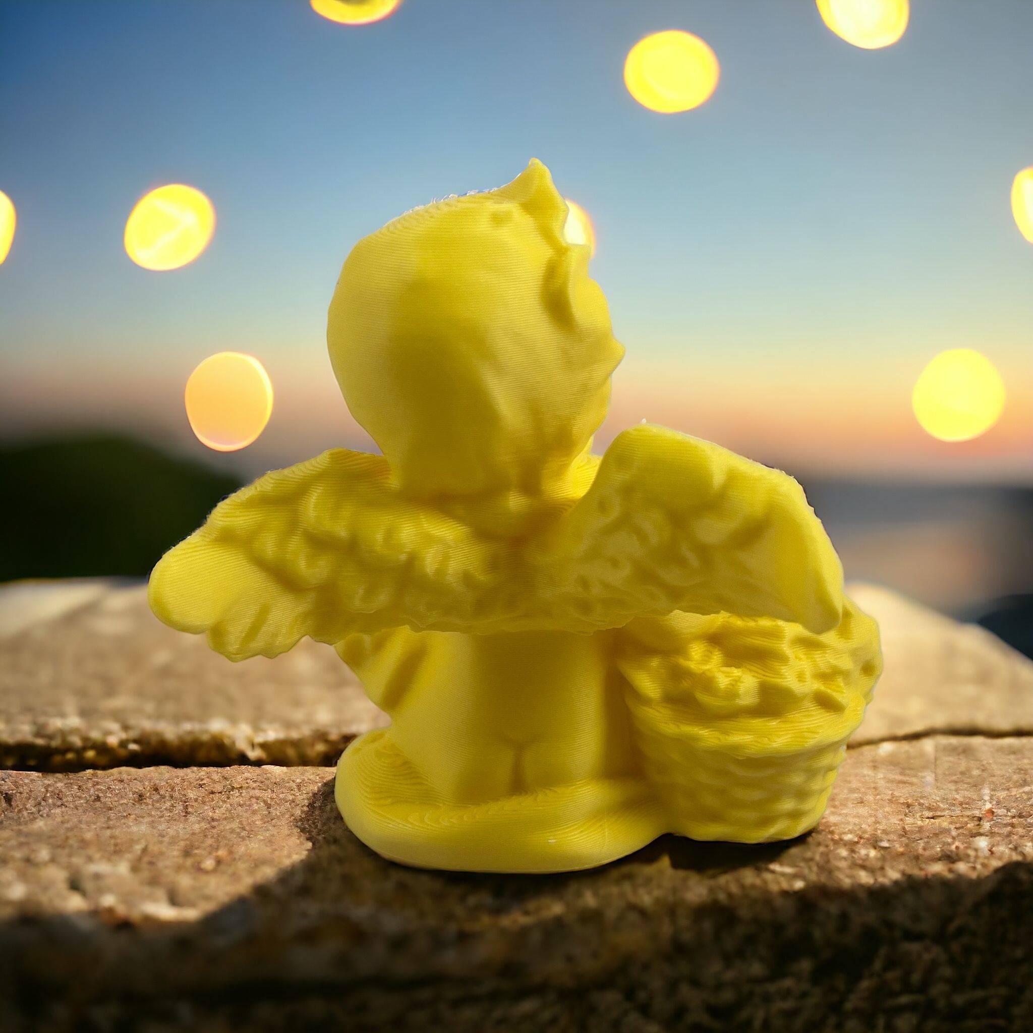 ANGEL BASKET 3D print model_3