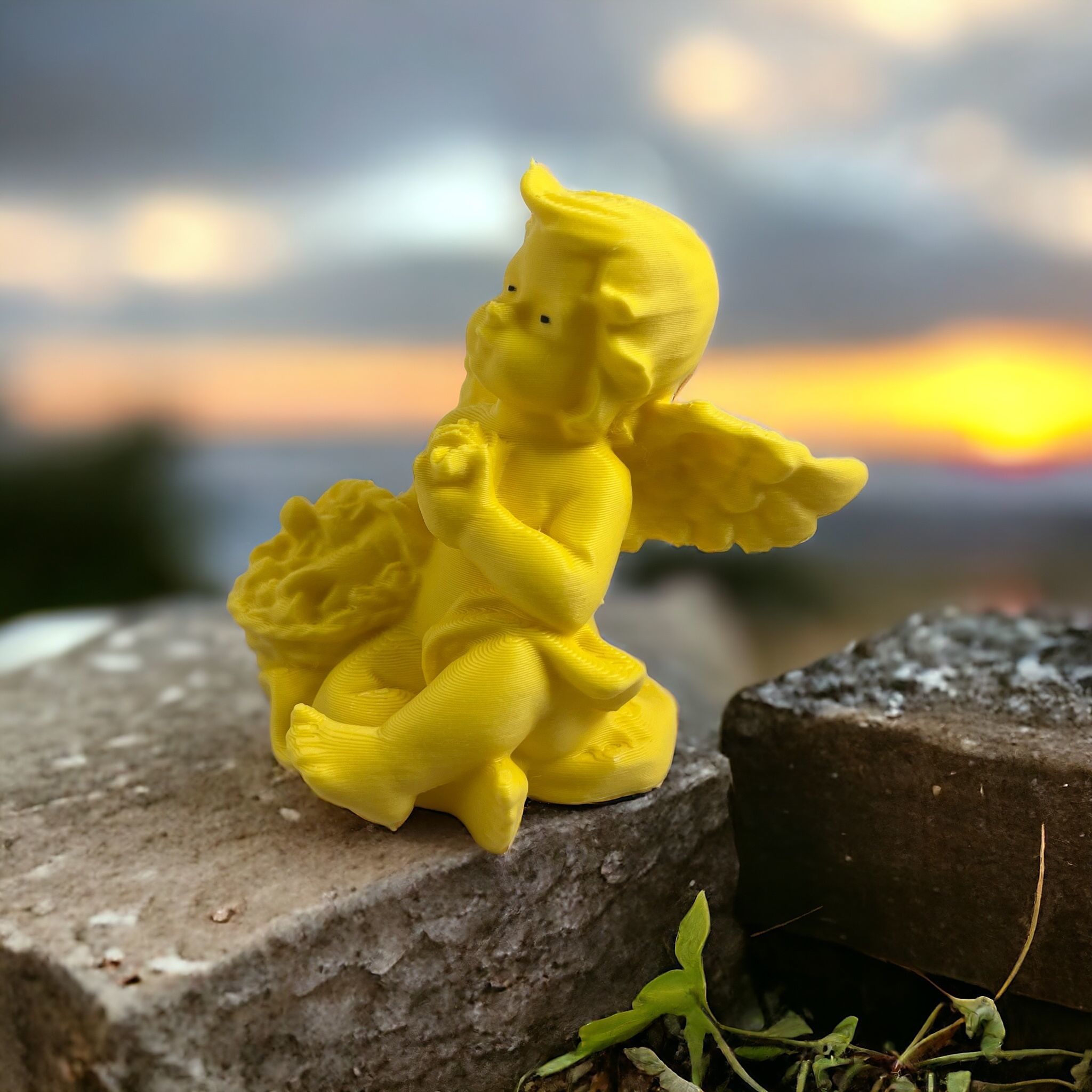 ANGEL BASKET 3D print model_2