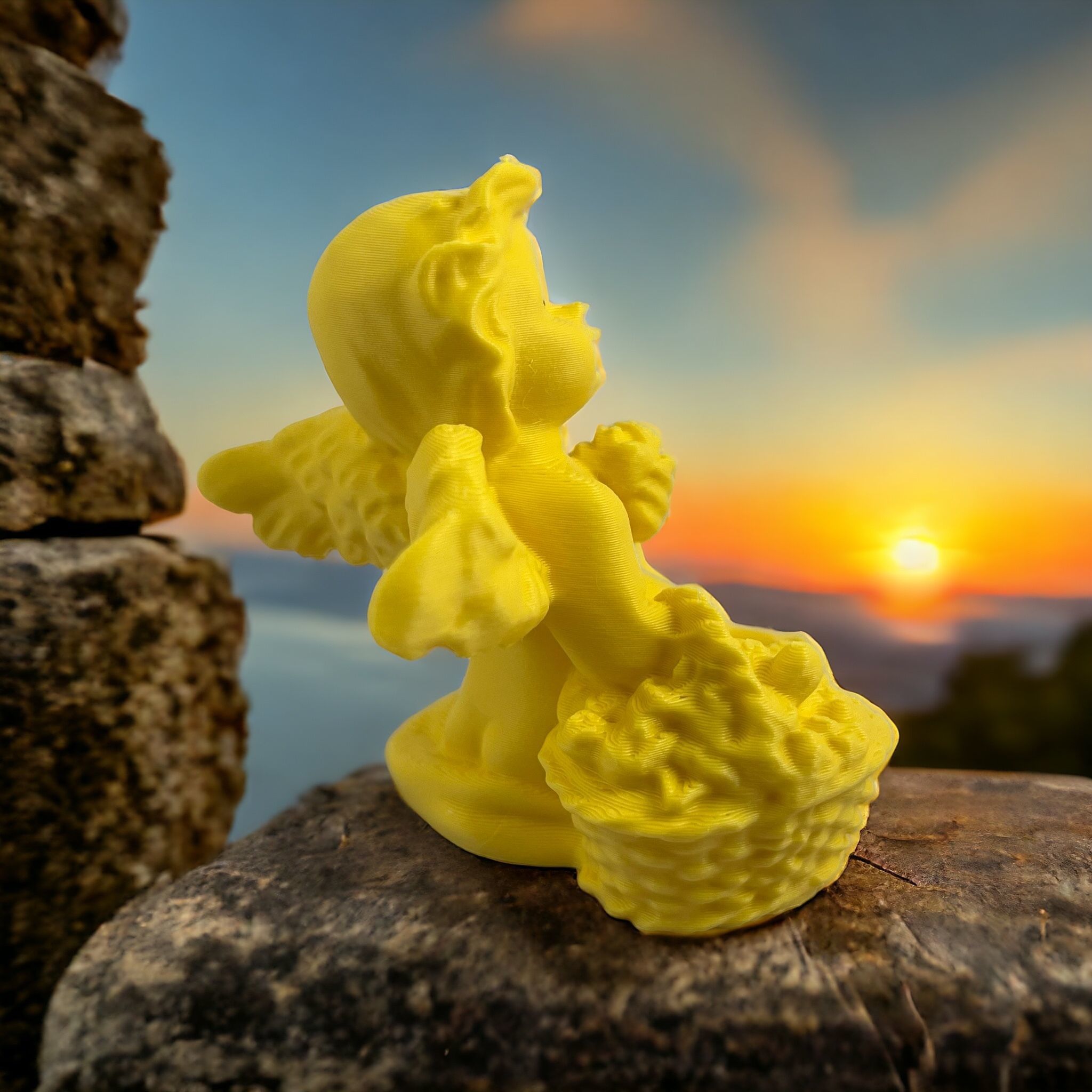 ANGEL BASKET 3D print model_4