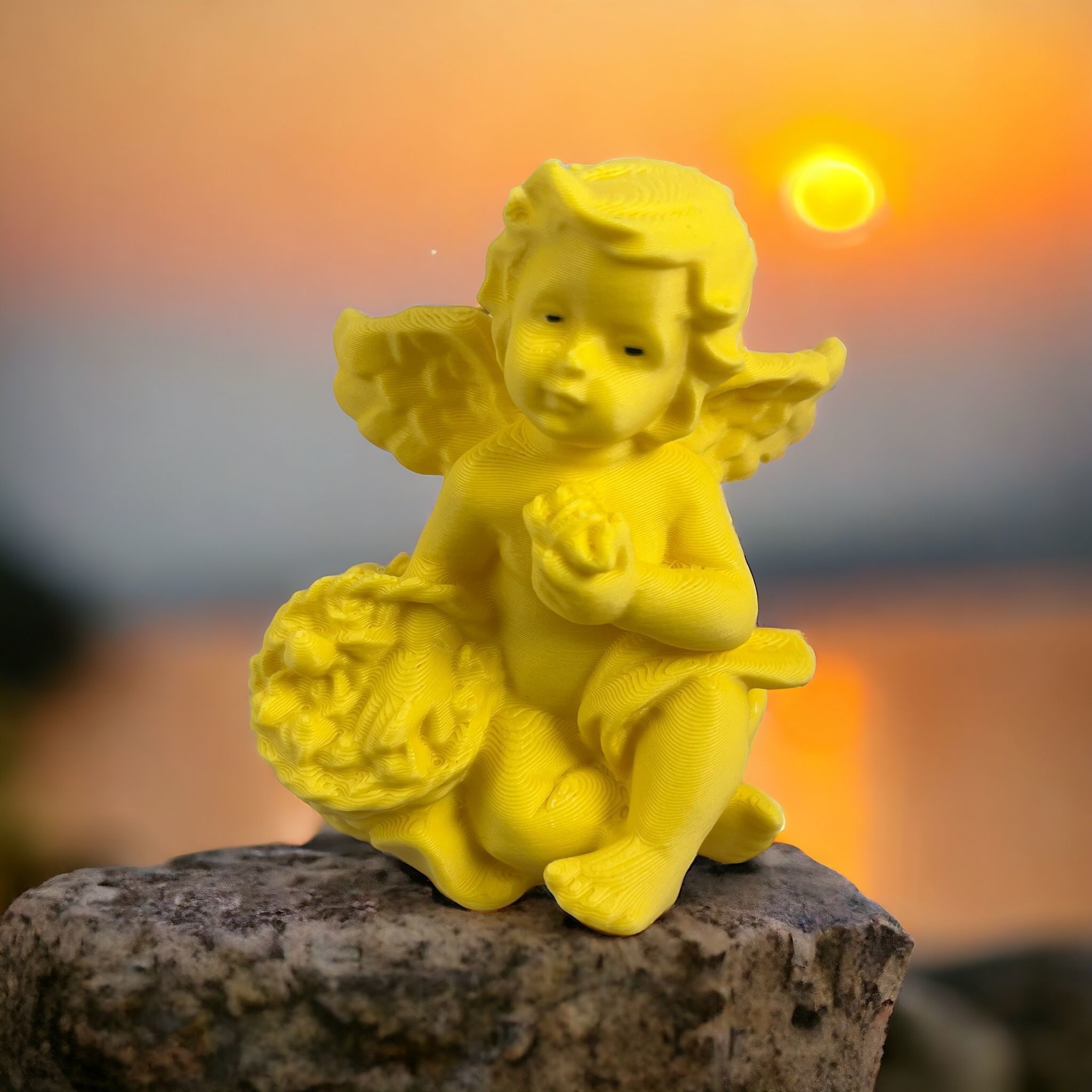 ANGEL BASKET 3D print model_5