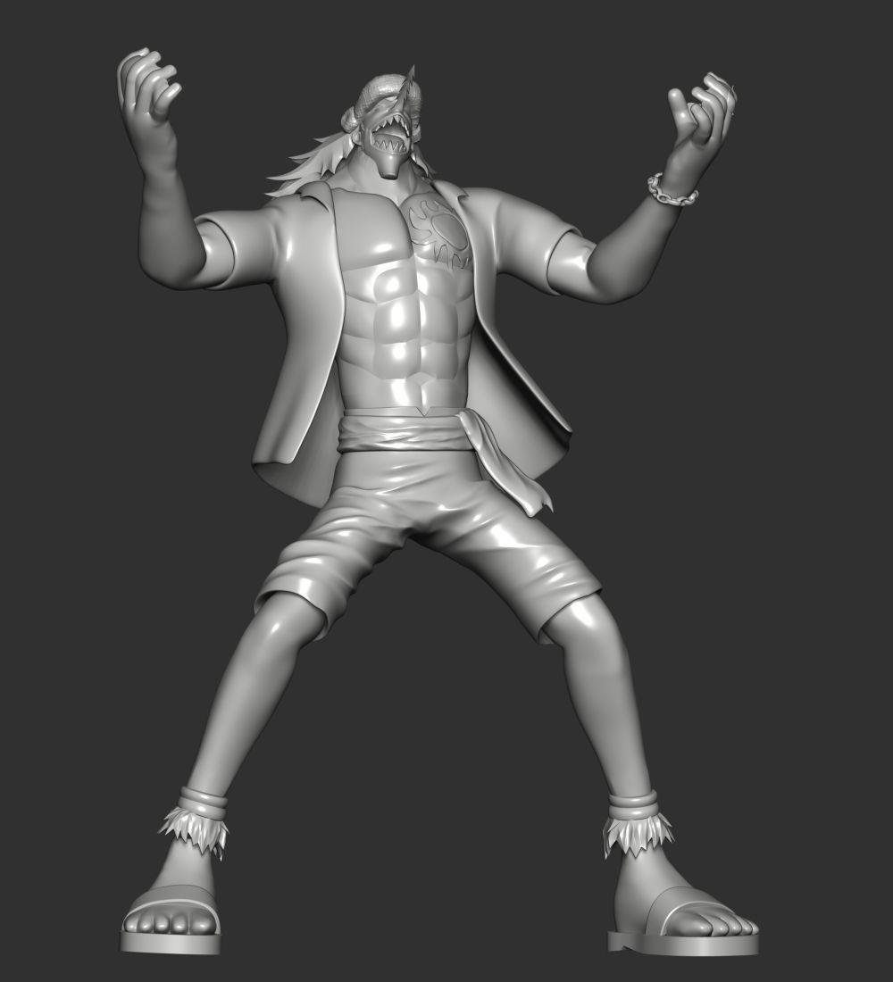 Arlong - One Piece 3D print model_4