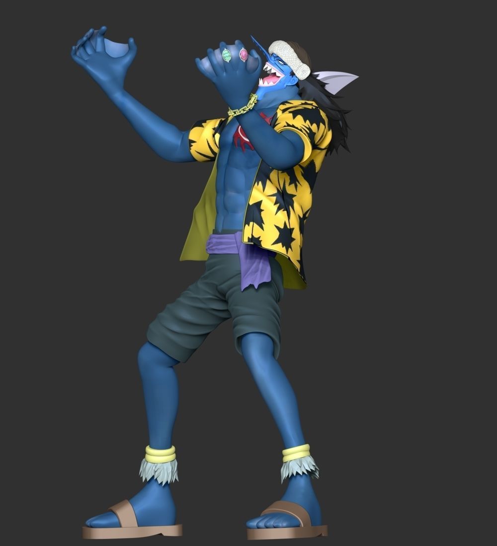 Arlong - One Piece 3D print model_3
