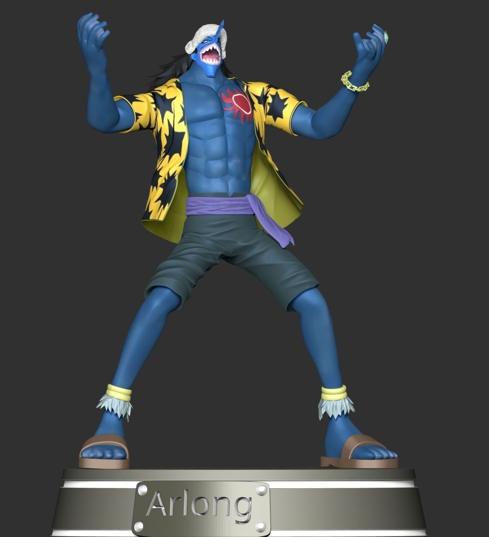 Arlong - One Piece 3D print model_1
