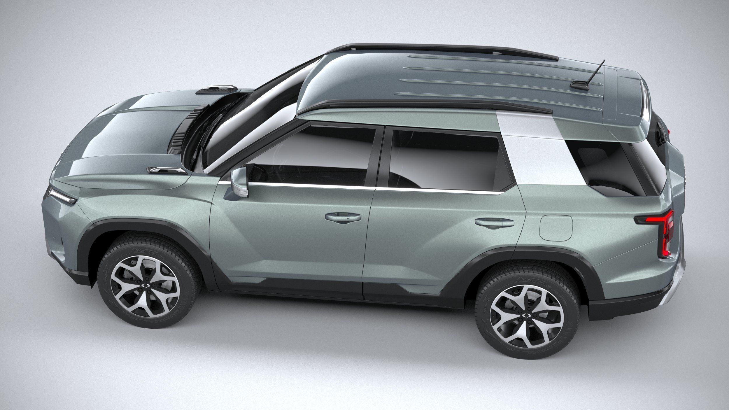 SsangYong Torres 2024 3D model_9