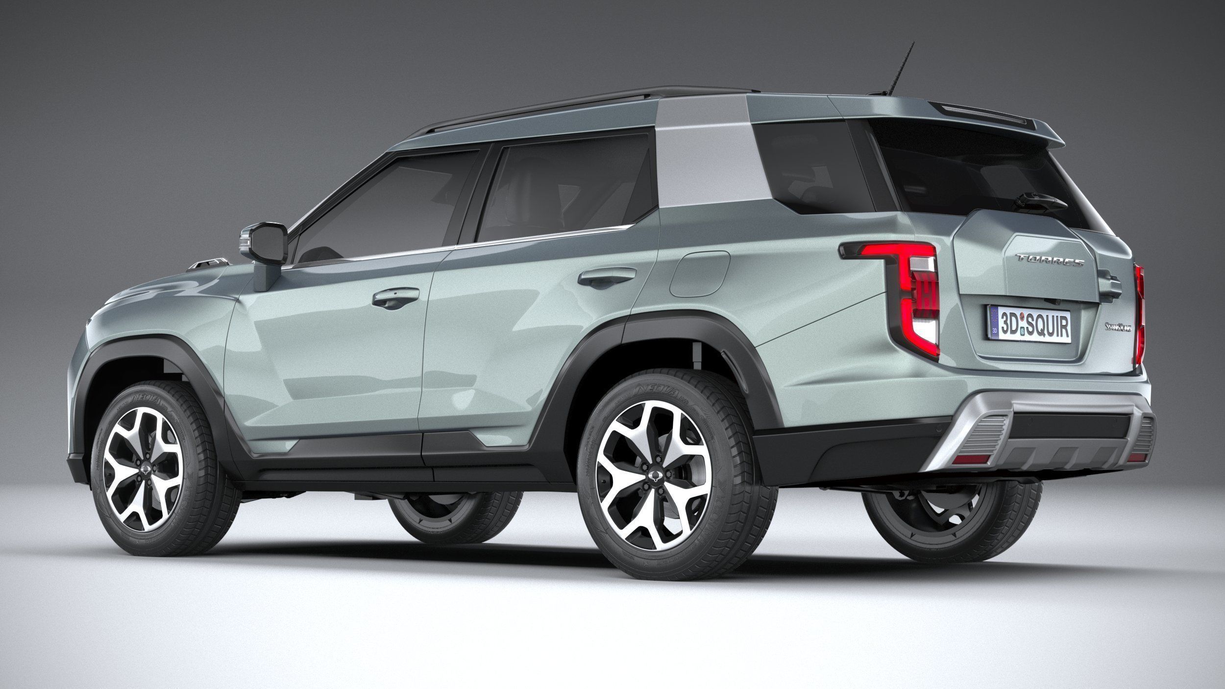 SsangYong Torres 2024 3D model_5