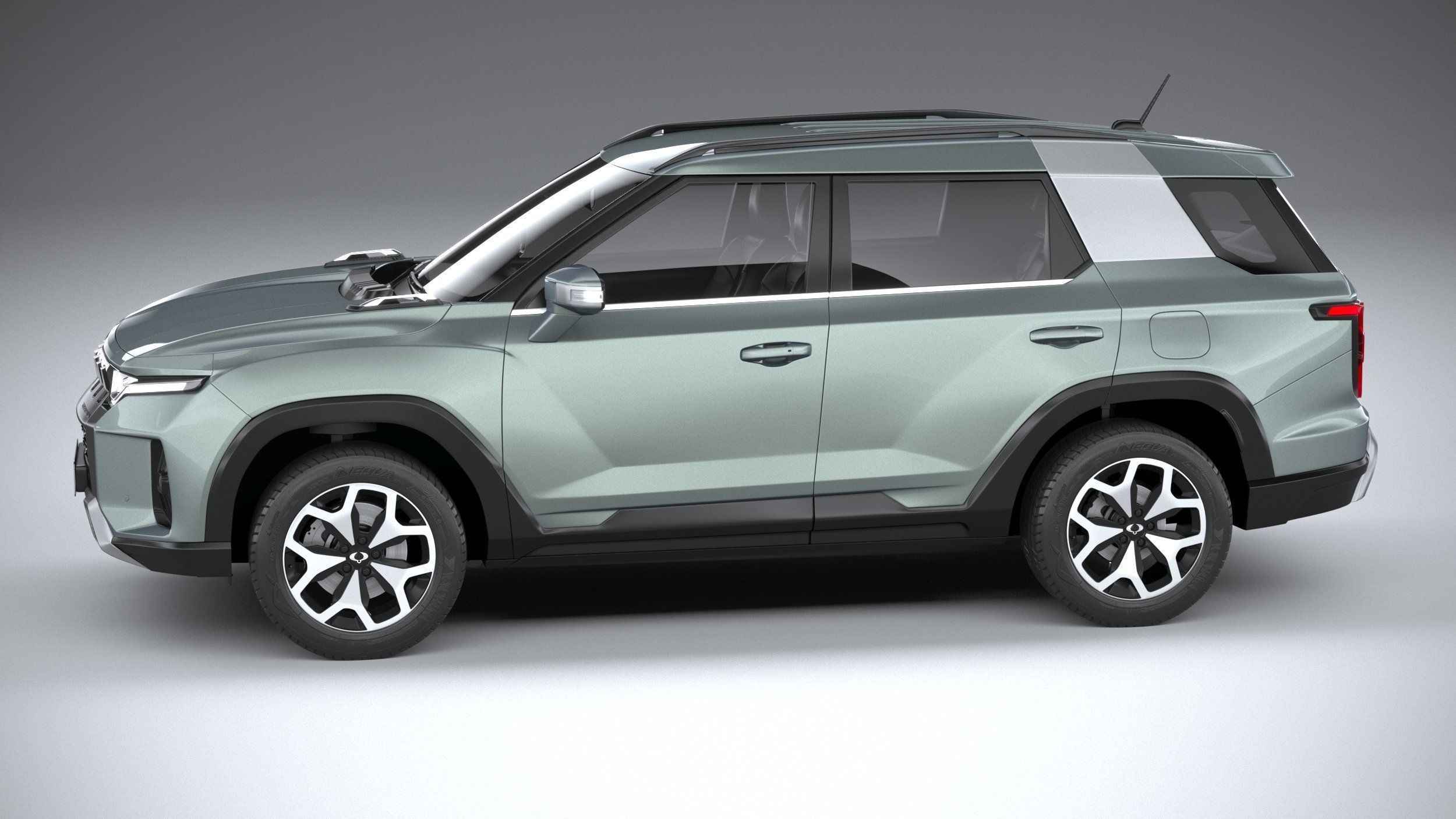 SsangYong Torres 2024 3D model_8