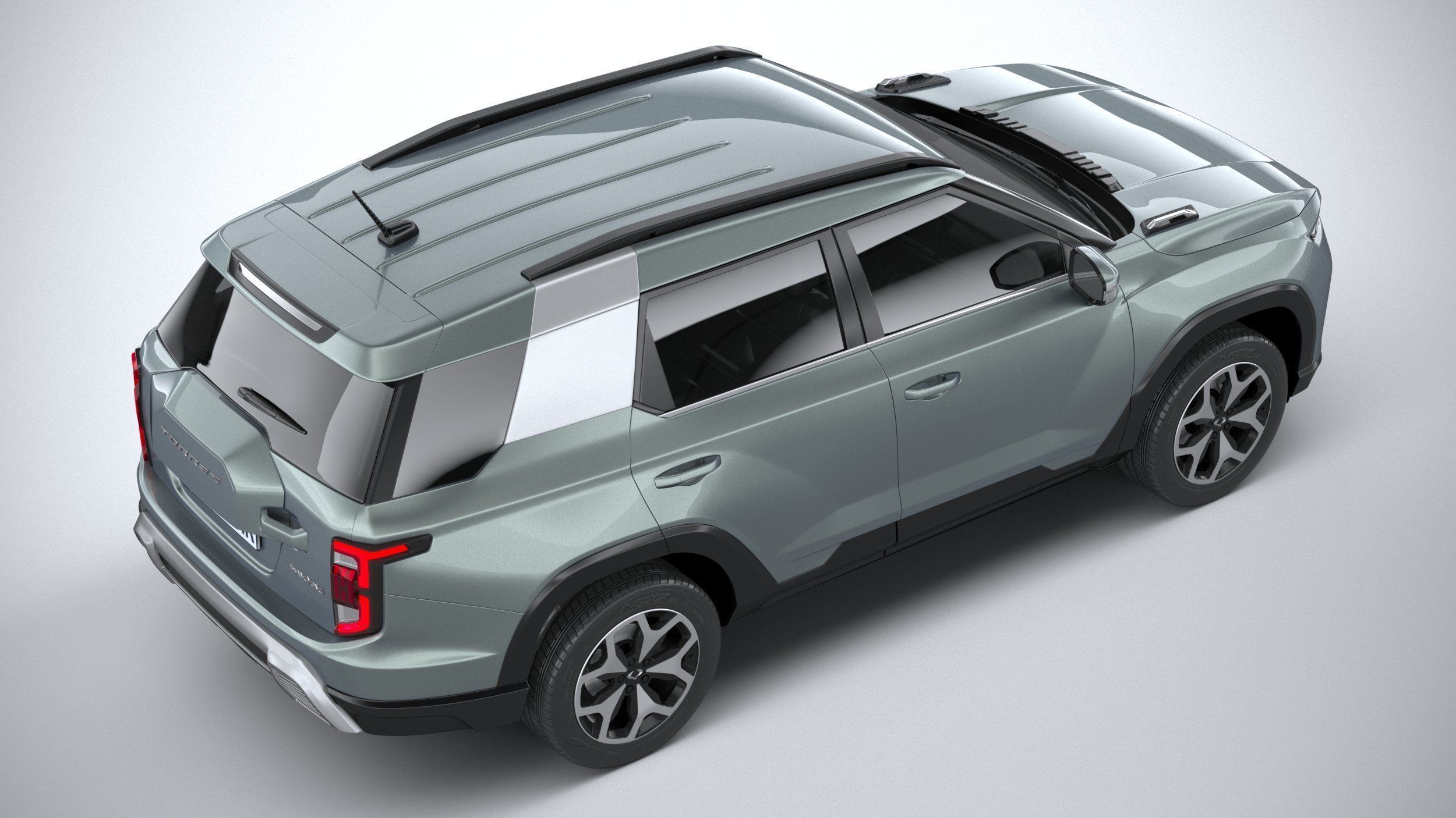 SsangYong Torres 2024 3D model_10