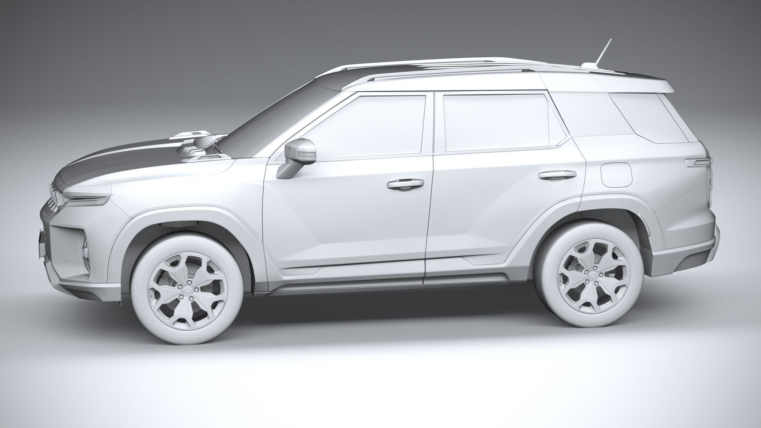 SsangYong Torres 2024 3D model_22
