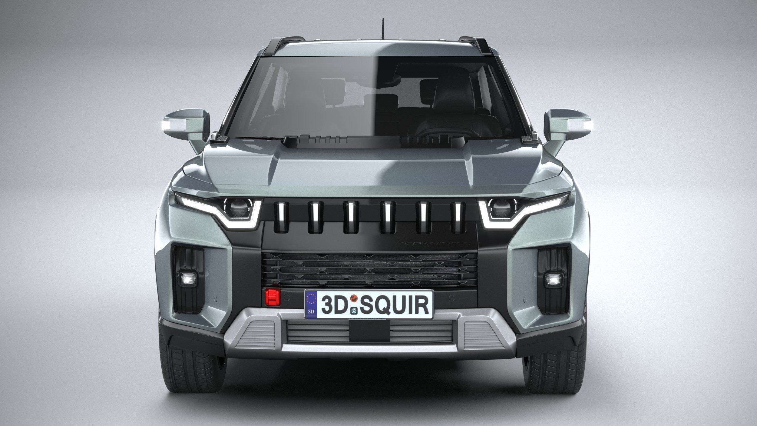 SsangYong Torres 2024 3D model_13