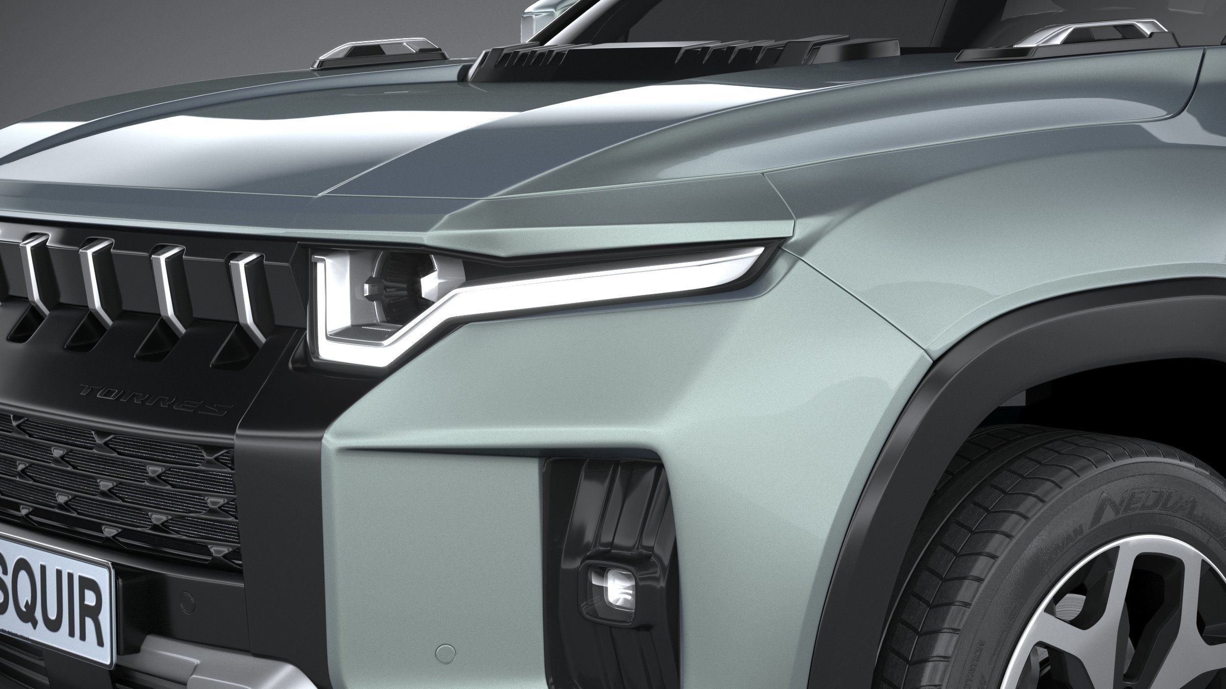 SsangYong Torres 2024 3D model_14