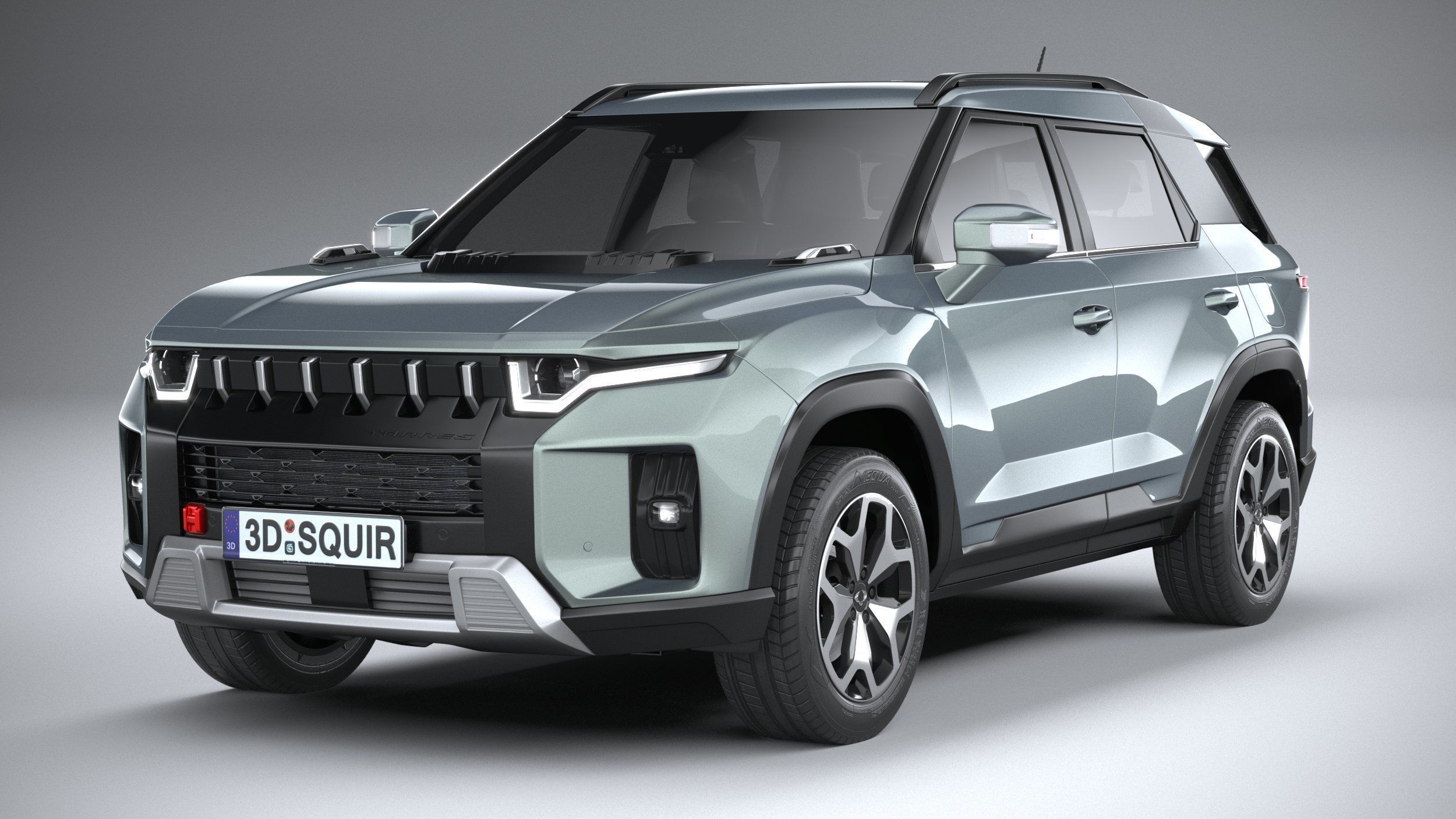 SsangYong Torres 2024 3D model_2