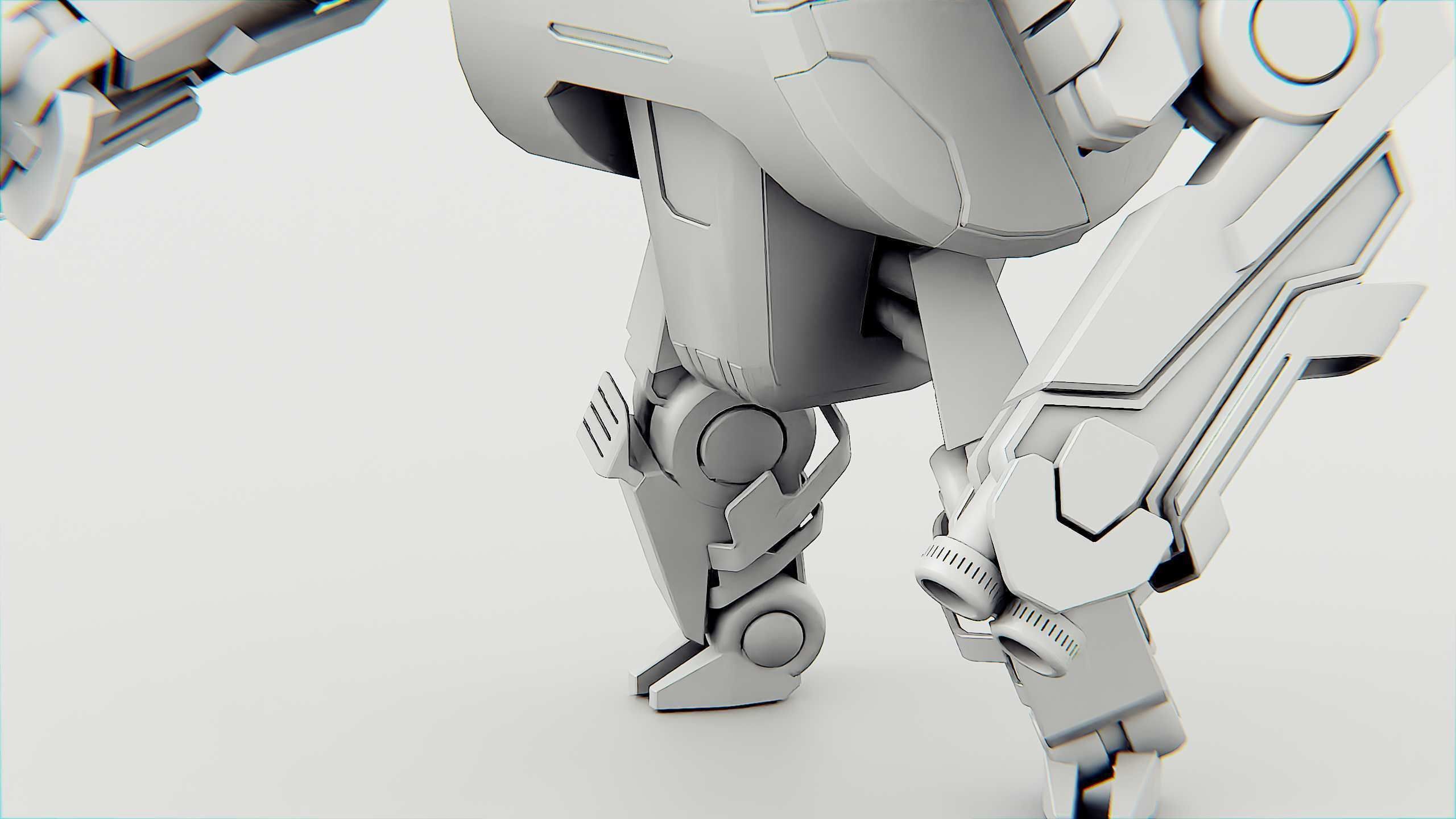 MILITARY ROBOT C-200 Rigged for Unreal Engine - Unity - MIXAMO 3D model_35